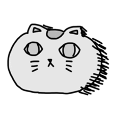 Steamed bread Cat sticker #1676335