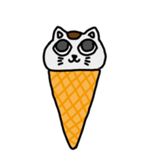 Steamed bread Cat sticker #1676337