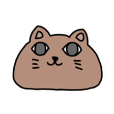 Steamed bread Cat sticker #1676342