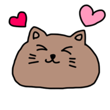 Steamed bread Cat sticker #1676343