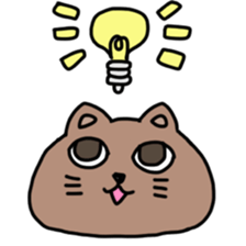 Steamed bread Cat sticker #1676344