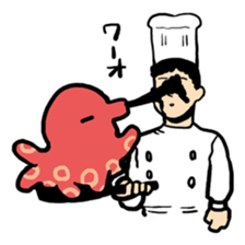 Strange middle-aged man sticker #1676396