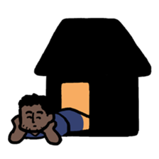 Strange middle-aged man sticker #1676399