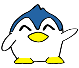 Couple of penguins (English) sticker #1676430