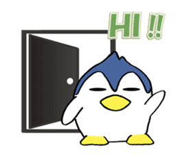 Couple of penguins (English) sticker #1676440