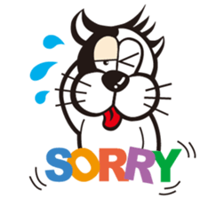 Naughty Doggy sticker #1676466