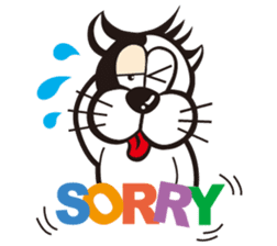 Naughty Doggy sticker #1676466