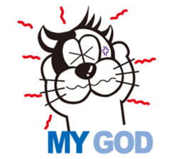 Naughty Doggy sticker #1676473