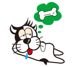 Naughty Doggy sticker #1676478