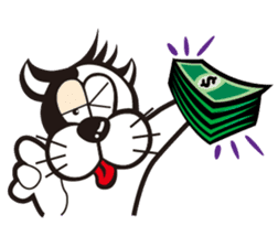 Naughty Doggy sticker #1676493