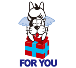 Naughty Doggy sticker #1676498