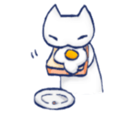 Daily life of the cat 2 sticker #1676757