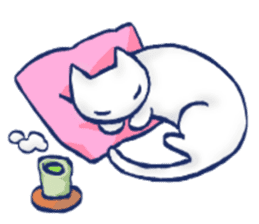 Daily life of the cat 2 sticker #1676765