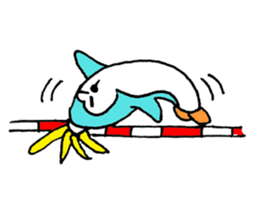 Light blue Pengu sticker #1676954