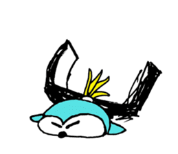 Light blue Pengu sticker #1676964