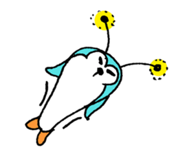 Light blue Pengu sticker #1676968