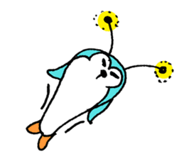 Light blue Pengu sticker #1676968