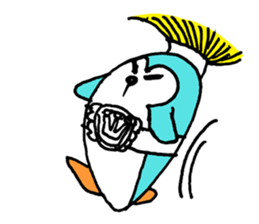 Light blue Pengu sticker #1676969