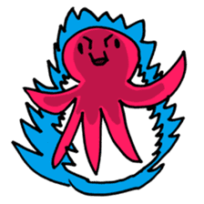 octopus(hanaka) sticker #1677046