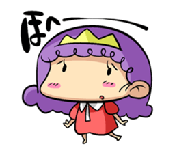 Young lady Sticker. sticker #1677175