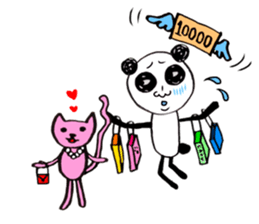 PANTA &NYAKO's Everyday sticker #1677415