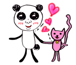 PANTA &NYAKO's Everyday sticker #1677423