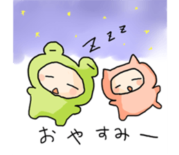 frog&pig sticker #1678226
