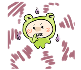 frog&pig sticker #1678235