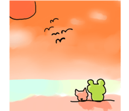 frog&pig sticker #1678240