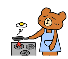 bear's wonderful life sticker #1678477