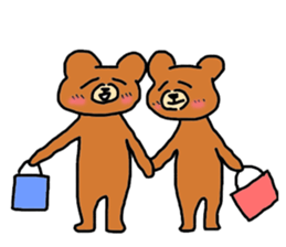 bear's wonderful life sticker #1678479