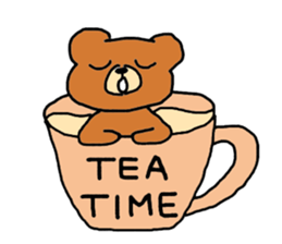 bear's wonderful life sticker #1678480