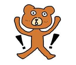 bear's wonderful life sticker #1678495