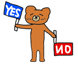 bear's wonderful life sticker #1678497