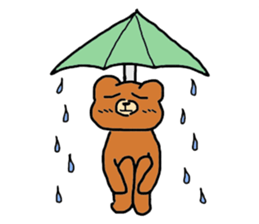 bear's wonderful life sticker #1678499