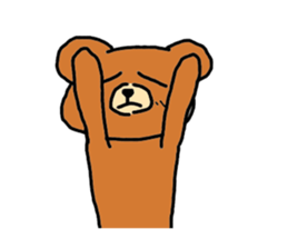 bear's wonderful life sticker #1678504