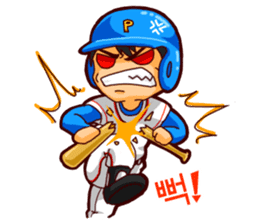 Let's cheer for baseball! Ver.kr sticker #1678647