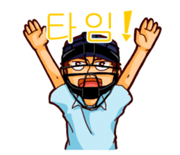 Let's cheer for baseball! Ver.kr sticker #1678657