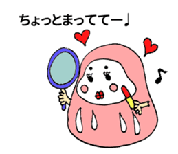 Japanese Daruma chan Sticker sticker #1678681