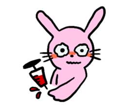 Interesting Rabbit sticker #1679278