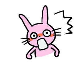 Interesting Rabbit sticker #1679280