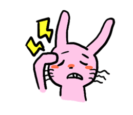 Interesting Rabbit sticker #1679282