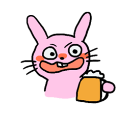 Interesting Rabbit sticker #1679286