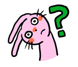 Interesting Rabbit sticker #1679290
