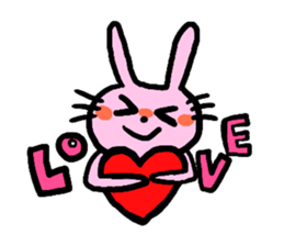 Interesting Rabbit sticker #1679300