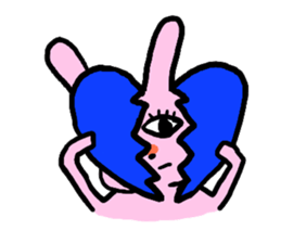 Interesting Rabbit sticker #1679301