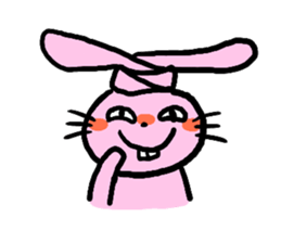 Interesting Rabbit sticker #1679302