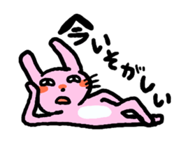 Interesting Rabbit sticker #1679304