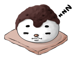 The message of rice cake sticker #1679451