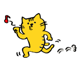 tigercat sticker #1679606